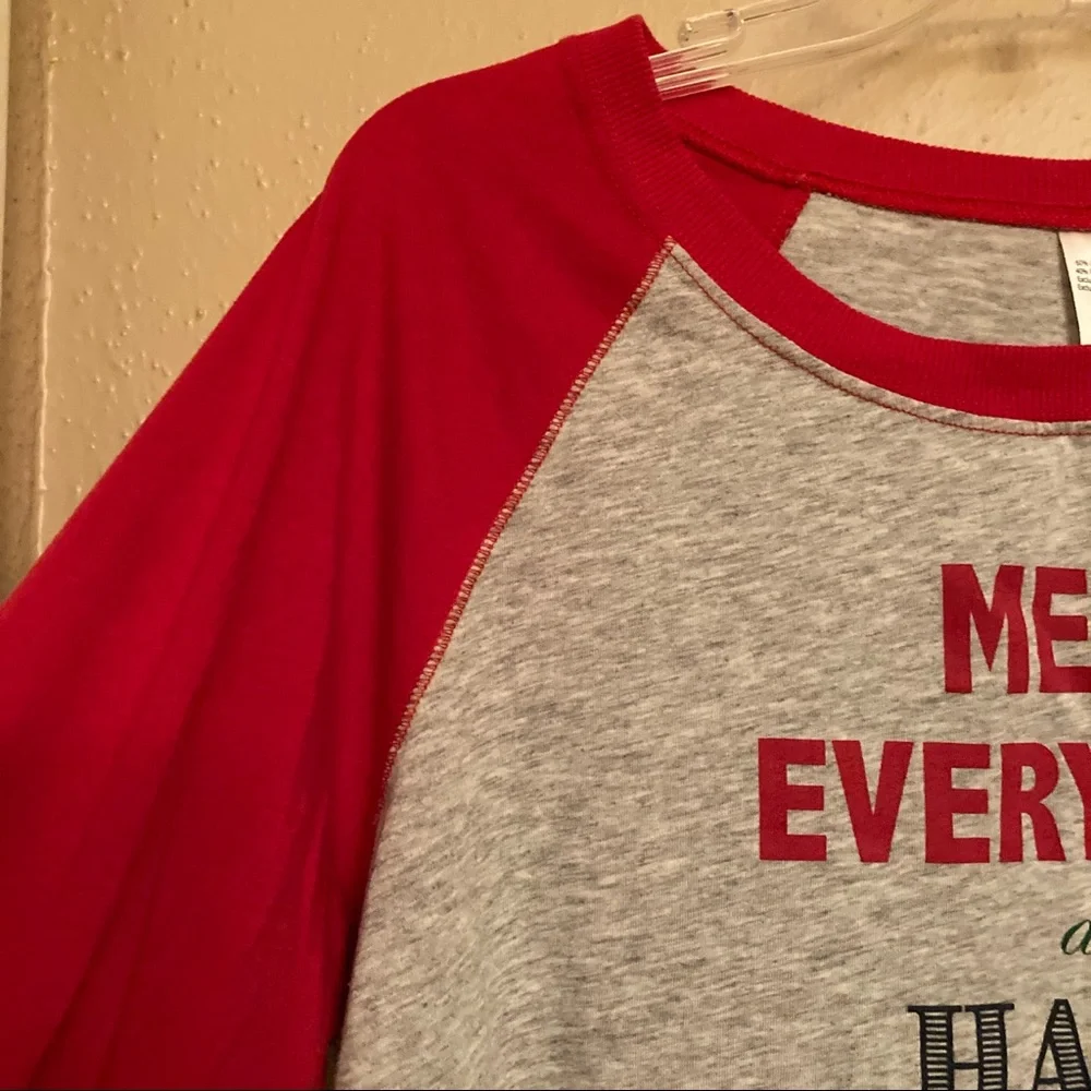 “Merry Everything and Happy Always” Sweatshirt - Picture 4 of 6